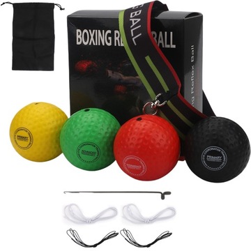 PIŁKA REFLEKSOWA FIGHT REFLEX BALL REFLEKSÓWKA PIŁECZKA BOKSERSKA GRUSZKA