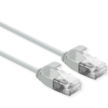 Kabel LAN PatchCord Slim kat.6A LSOH Slim 0,5 m