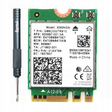 2030 Мбит/с для Intel 9260AC 9260NGW 2,4G/5 ГГц M.2 N