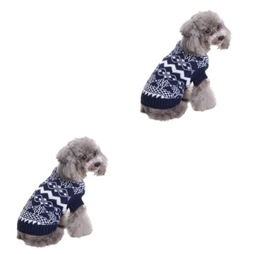 Sweter dla szczeniąt ubranka dla zwierząt 2 szt