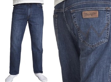 WRANGLER Texas męskie spodnie jeans proste W33 L32