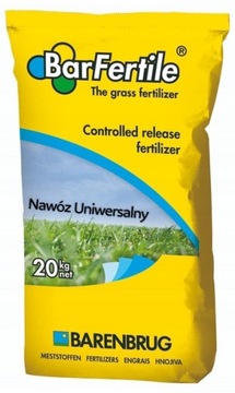 Nawóz LETNI na lato Barenbrug Barfertile UNIVERSAL uniwersal 20 KG