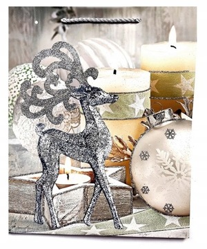 БОЛЬШАЯ РОЖДЕСТВЕНСКАЯ ПОДАРОЧНАЯ СУМКА XXL