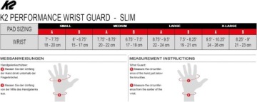 Защита запястья K2 Performance Wrist Guard унисекс, размер S