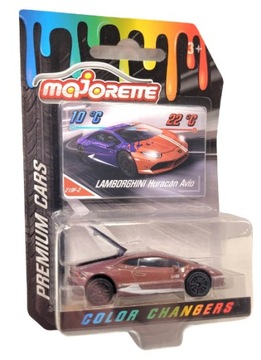 Majorette auto zmieniające kolor LAMBO HURACAN