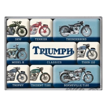 MAGNES TRIUMPH MODEL CHART 9 szt. 83128