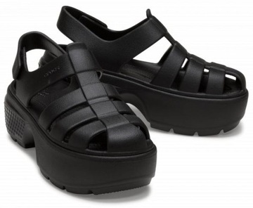 Dámske topánky Sandále Platforma Crocs Stomp Fisherman 209938 Sandal 37-38