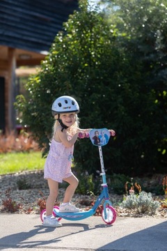 ТРЕХКОЛЕСНЫЙ СКУТЕР С РЕГУЛИРУЕМОЙ МОРОЗОЙ РУЛЬЮ МЕТАЛЛИЧЕСКАЯ РАМА DISNEY