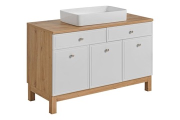 КОМПЛЕКТ МЕБЕЛИ ДЛЯ ВАННОЙ 120 СМ ДУБ ARTISAN