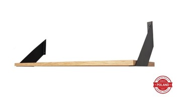 PÓŁKA FLAT 100 CM WISZĄCA LOFT DĄB OPCJE
