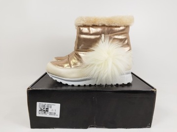 Trendyol fur detail snow ankle boot śniegowce botki r. 37