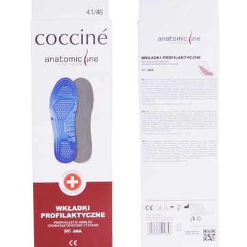 COOCINE ARA ПРОФИЛАКТИЧЕСКИЕ ГЕЛЕВЫЕ СТЕЛКИ 41-46