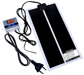 Нагревательный коврик для 15x28 см, террариум 7 Вт, термостат, для рептилий растений