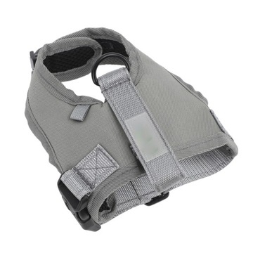 Жилет для собак с поводком Регулируемый, светоотражающий, с мягкой подкладкой