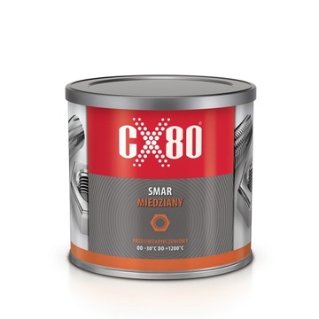 CX80 Smar miedziany 500g smar przeciwzapieczeniowy do śrub i nakrętek