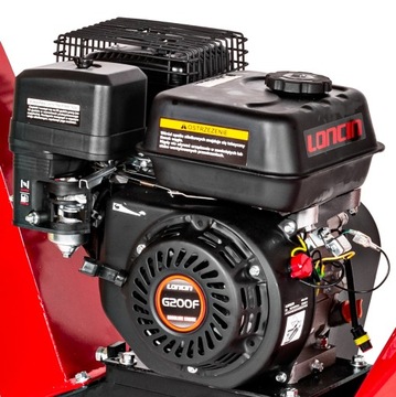 RB02 Cedrus Petrol измельчитель до 100 мм с двигателем Loncin G200 6,5 л.с.