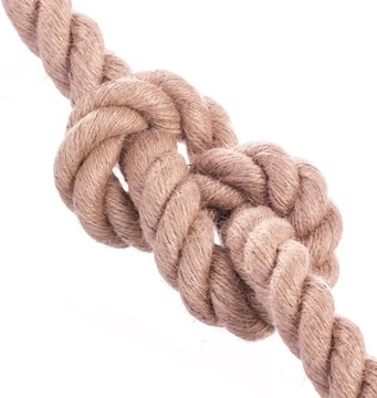 ДЖУТОВАЯ ВЕРЕВКА Парусный декоративный джут 20мм 20м