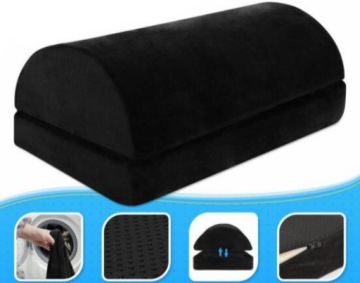 ПОДСТАВКА ДЛЯ НОГ ДЛЯ ОФИСА ПОДДЕРЖКА ДЛЯ НОГ С ПЕНОЙ ПАМЯТИ, РЕГУЛИРУЕМАЯ 44x30x15