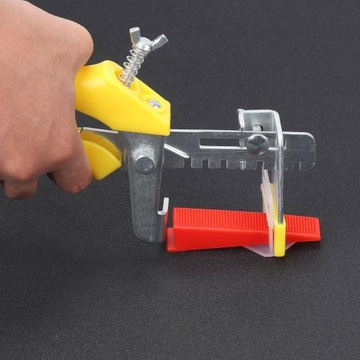 БОЛЬШОЙ НАБОР ИЗ 500 ЗАЖИМОВ 1,0 мм 1 мм 100 КЛИНЕЙ ДЛЯ ВЫРАВНИВАНИЯ ПЛИТКИ