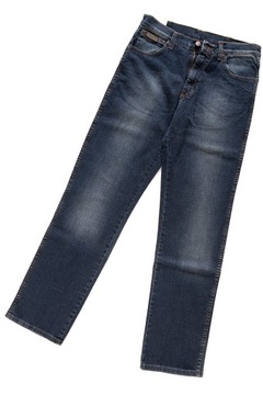 WRANGLER TEXAS MĘSKIE SPODNIE JEANSOWE STRETCH VINTAGE W12183947 W35 L30