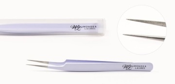 Пинцет для ресниц СЛЕГКА ИЗОГНУТЫЙ