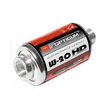 Wzmacniacz Opticum W-20 liniowy 20d 5-12V DVB-T