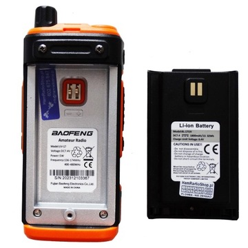 Двухдиапазонная радиостанция Baofeng UV-17 5W IP54. USB-C