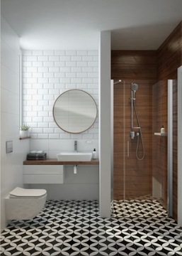 Смеситель для душа скрытого монтажа с переключателем