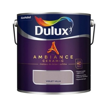 Dulux Ambience Ceramic 2,5L VIOLET VILLA ceramik ceramiczna farba do wnętrz
