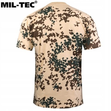 Koszulka Męska wojskowa Bawełniana moro T-shirt Mil-Tec Tropical Camo S