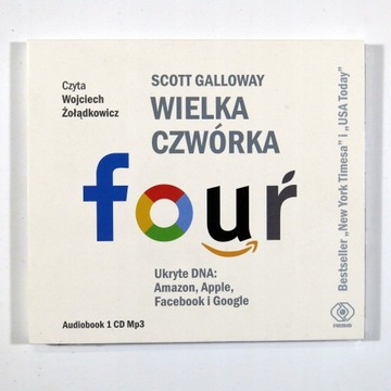Scott Galloway Wielka Czwórka FOUR CD mp3