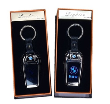 Элегантный светодиодный брелок BMW + USB-зажигалка