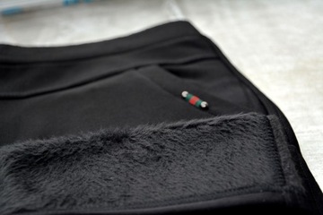 ТЕПЛЫЕ ПРЯМЫЕ БРЮКИ КЛАССИЧЕСКИЙ ФЛИС ЗИМНИЙ ФЛИС CUTE POLAR 370B