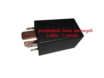 Przekaźnik sterownik świec żarowych Lublin 7 pinów