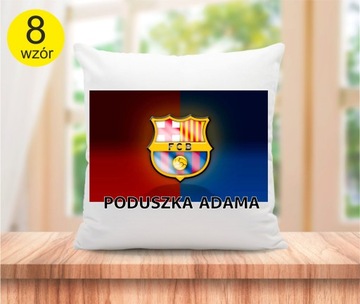 ПОДУШКА FC BARCELONA Микрофибра + НАЗВАНИЕ
