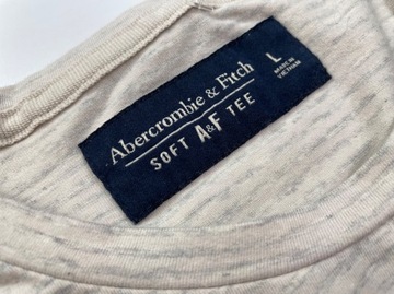 Bluzka męska long sleeve melanż ABERCROMBIE&FITCH r. L