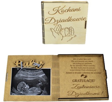 Zostaniecie Dziadkami Kasetka Usg dla Dziadków