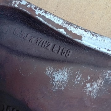 DISK HLINÍK MERCEDES-BENZ OE 8.5" X 17" 5X112 ET 58