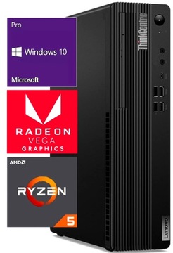 PC komputer Lenovo M75s-2 SFF Ryzen 3 8GB 256SSD DisplayPort RS232 Win 10