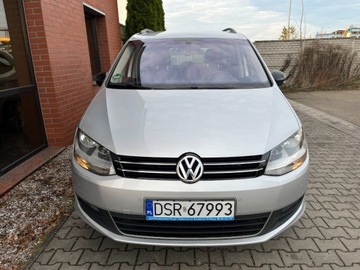 Volkswagen Sharan II Van 2.0 TDI-CR BMT 140KM 2012 Volkswagen Sharan 2.0 diesel 140 KM automat zarej w PL zadbany mozliw, zdjęcie 4