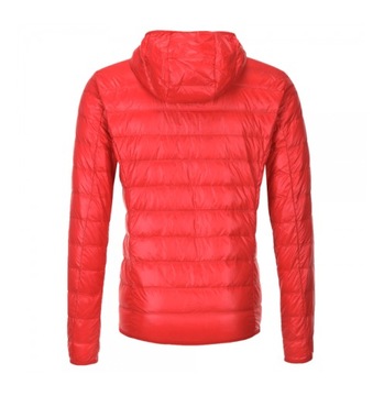 EMPORIO ARMANI EA7 puchowa kurtka z kapturem RED roz.XL