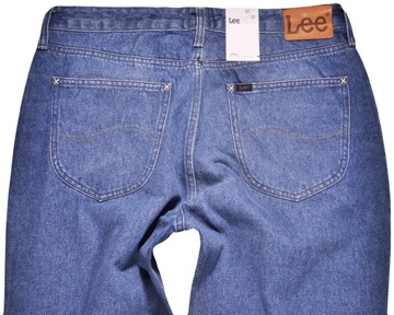 LEE spodnie HIGH blue jeans NEW STRAIGHT W28 L33