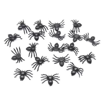 PAJĄK PAJĄKI PAJĄCZKI CZARNE 50 SZTUK HALLOWEEN