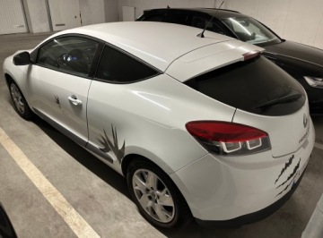 Renault Megane III Coupe 1.6 16v 110KM 2010 Renault Megane III / coupe / 1.6 110 KM / 1. właściciel 2010 niski przebieg, zdjęcie 3