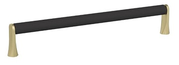 NOMET Uchwyt NATALE czerń złoto C-6219-160.P61-G77