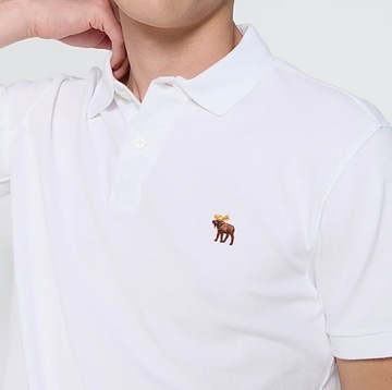 Abercrombie & Fitch 3 pack koszulka polo M pudełko