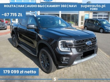 Ford Ranger VI Podwójna kabina 2.0 EcoBlue BI-TURBO 205KM 2025 Wildtrak A10 4x4 2.0 205KM