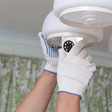 360 IP WIFI ЛАМПОВАЯ КАМЕРА