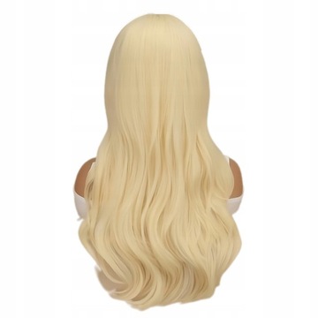 Peruka włosy długie blond tutu