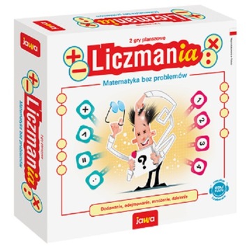 GRA PLANSZOWA EDUKACYJNA LICZMANIA - JAWA